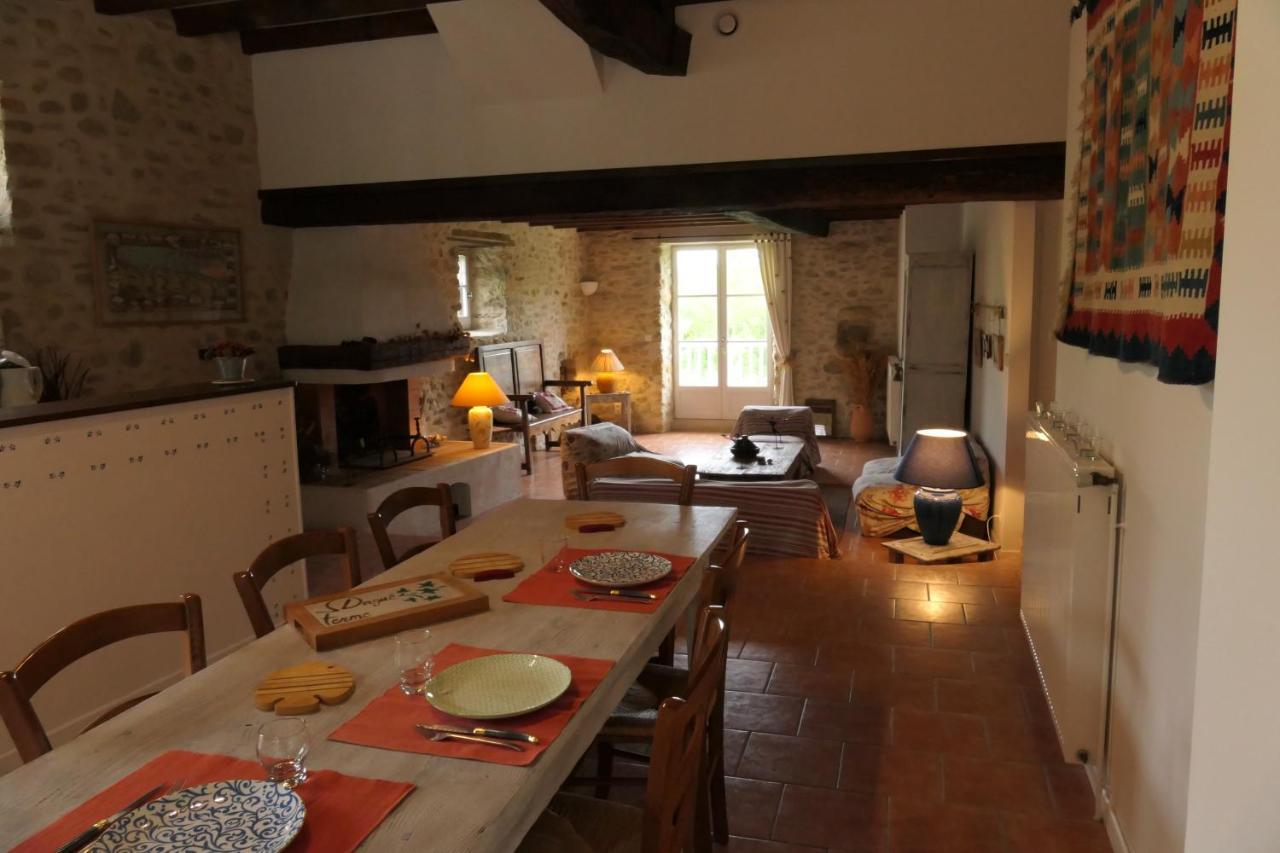 La Ferme Dague Bed & Breakfast Lasseube ภายนอก รูปภาพ