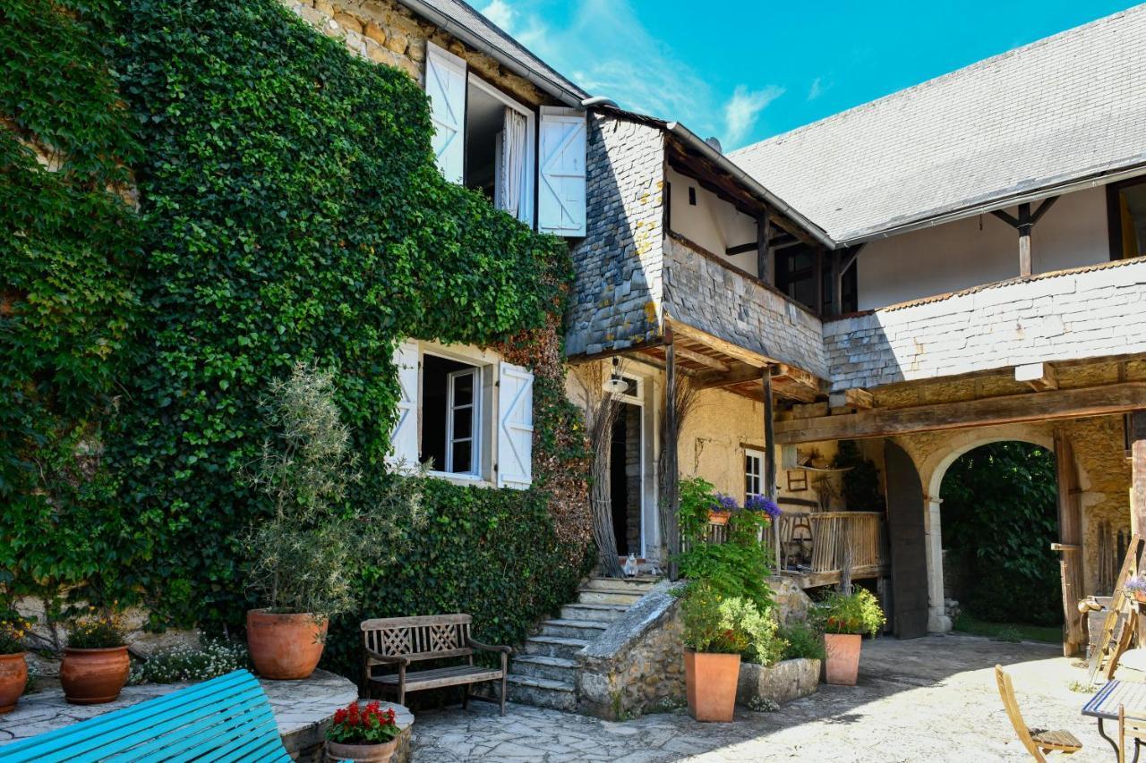 La Ferme Dague Bed & Breakfast Lasseube ภายนอก รูปภาพ