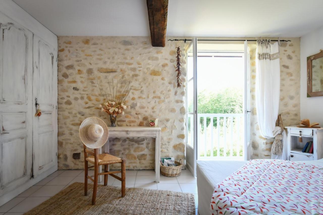 La Ferme Dague Bed & Breakfast Lasseube ภายนอก รูปภาพ